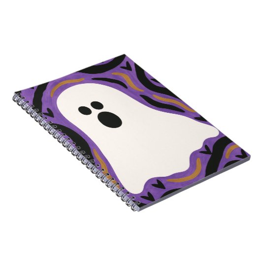 Ghost Halloween Notizblock (Rechte Seite)