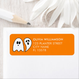 Ghost Halloween Orange