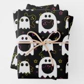 Ghost Halloween Packpapier Geschenkpapier Set (Beispiel)