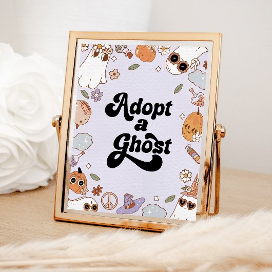 Ghost Halloween Party adoptiert Poster