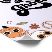 Ghost Halloween Party adoptiert Poster (Ecke)