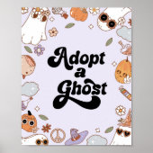Ghost Halloween Party adoptiert Poster (Vorne)