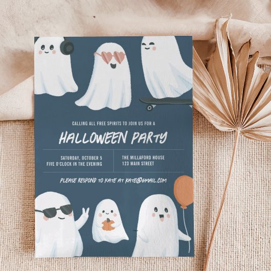 Ghost Halloween-Party Einladung