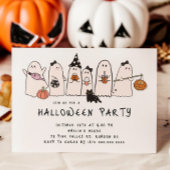 Ghost-Halloween-Party Einladung