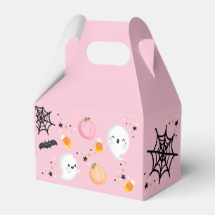 Ghost Halloween Pink Spooktacular Party Geschenkschachtel