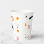 Ghost Halloween Pink Spooktacular Party Pappbecher (Rechts)