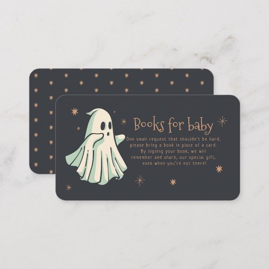 Ghost Halloween Spooktacular Books für Baby Begleitkarte