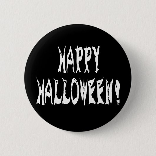Ghost Halloween Text Button (Vorderseite)