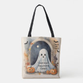 Ghost Halloween Trick oder Treat Candy Tasche (Rückseite)