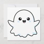 Ghost Halloween TShirt Einladung (Vorderseite)