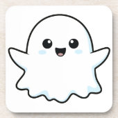Ghost Halloween TShirt Getränkeuntersetzer (Vorderseite)