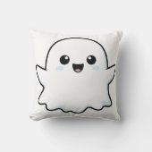 Ghost Halloween TShirt Kissen (Vorderseite)