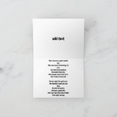 Ghost Halloween und Pumpkin Karte (Innenseite)