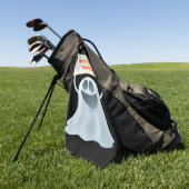 Ghost-Haltetext Golfhandtuch (Gras)