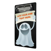 Ghost-Haltetext Mini Klemmbrett (Gewinkelt2)