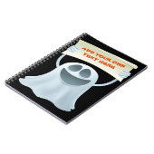 Ghost-Haltetext Notizblock (Linke Seite)