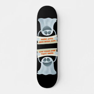 Ghost-Haltetext Skateboard