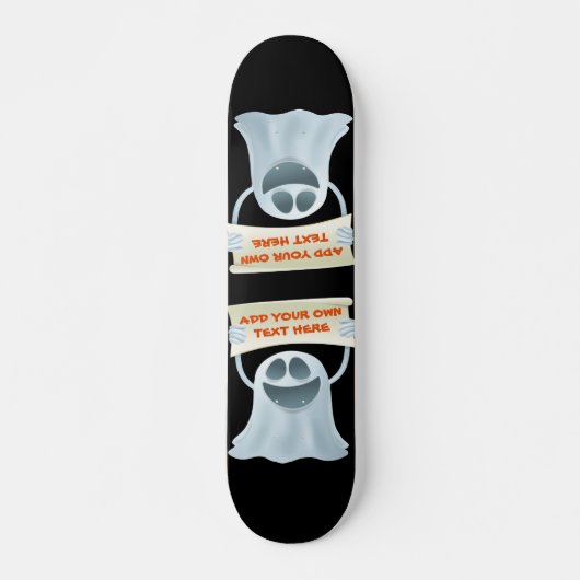 Ghost-Haltetext Skateboard (Vorne)