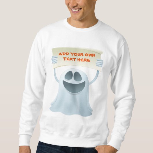 Ghost-Haltetext Sweatshirt (Vorderseite)