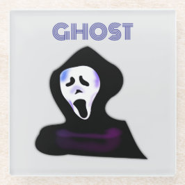 GHOST HALWEEN GLASUNTERSETZER