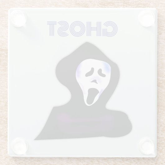 GHOST HALWEEN GLASUNTERSETZER (Rückseite)