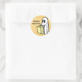 Ghost Happy Halloween Stickers (Tasche)