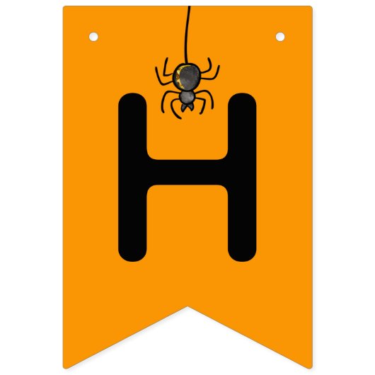 Ghost Happy Halloween Wimpelkette (Zweite Fahne)