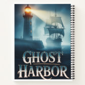 Ghost Harbor – Geheimnisvoller Leuchtturm Notizblock (Rückseite)