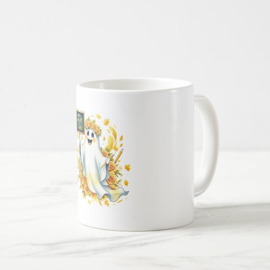 Ghost Haunt School Halloween Kaffeetasse (VorderseiteRechts)