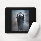 Ghost Heart Hands Beängstigend Face Horror Poster Mousepad (Mit Mouse)