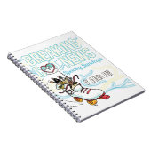 Ghost Helpers-Notebook Notizblock (Rechte Seite)