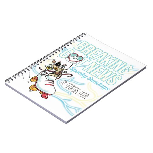 Ghost Helpers-Notebook Notizblock (Linke Seite)