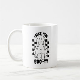 Ghost-Hintern-Design - "Schütteln Sie Ihre Booty" Kaffeetasse