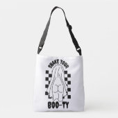 Ghost-Hintern-Design - "Schütteln Sie Ihre Booty" Tragetaschen Mit Langen Trägern (Rückseite)