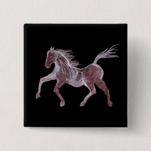Ghost Horse Dancing Button