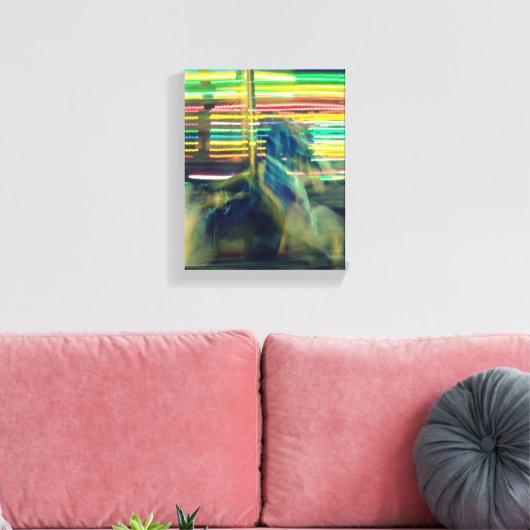 Ghost Horse Leinwanddruck (Insitu (Wohnzimmer))