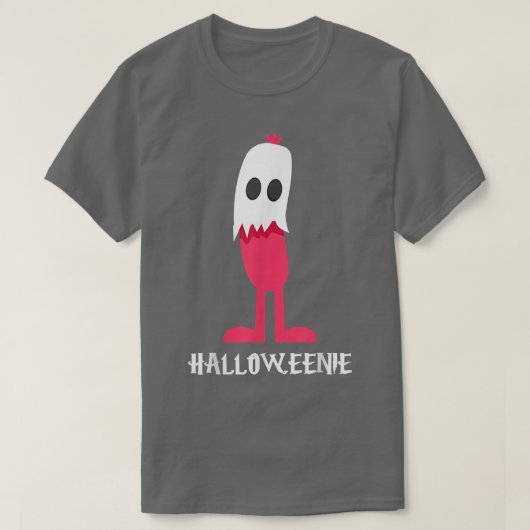 Ghost Hot Dog Halloweenie Kostüme Lebensmittel Ges T-Shirt (Design vorne)