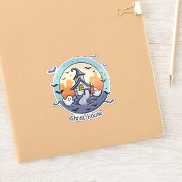 Ghost House Aufkleber