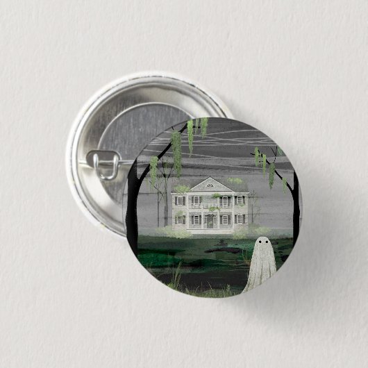 Ghost House Button (Vorne & Hinten)