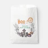 Ghost House Halloween Baby Shower Fall Thema Geschenktütchen (Vorderseite)