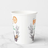 Ghost House Halloween Baby Shower Fall Thema Pappbecher (Rechts)