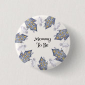 Ghost House Mommy zu Halloween Button (Vorderseite)