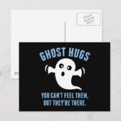 Ghost Hugs Postkarte (Vorne/Hinten)