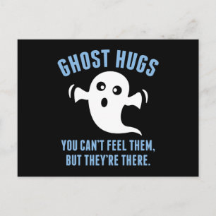 Ghost Hugs Postkarte