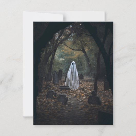 Ghost Hunt Nr. 02 Dankeskarte (Vorderseite)
