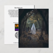 Ghost Hunt Nr. 02 Dankeskarte (Vorne/Hinten)
