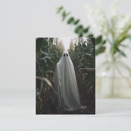Ghost Hunt Nr. 05 Dankeskarte (Stehend Vorderseite)
