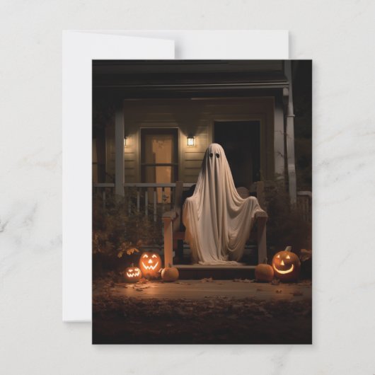 Ghost Hunt Nr. 08 Dankeskarte (Vorderseite)