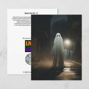 Ghost Hunt Nr. 13 Dankeskarte
