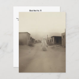 Ghost Hunt Nr. 15 Dankeskarte